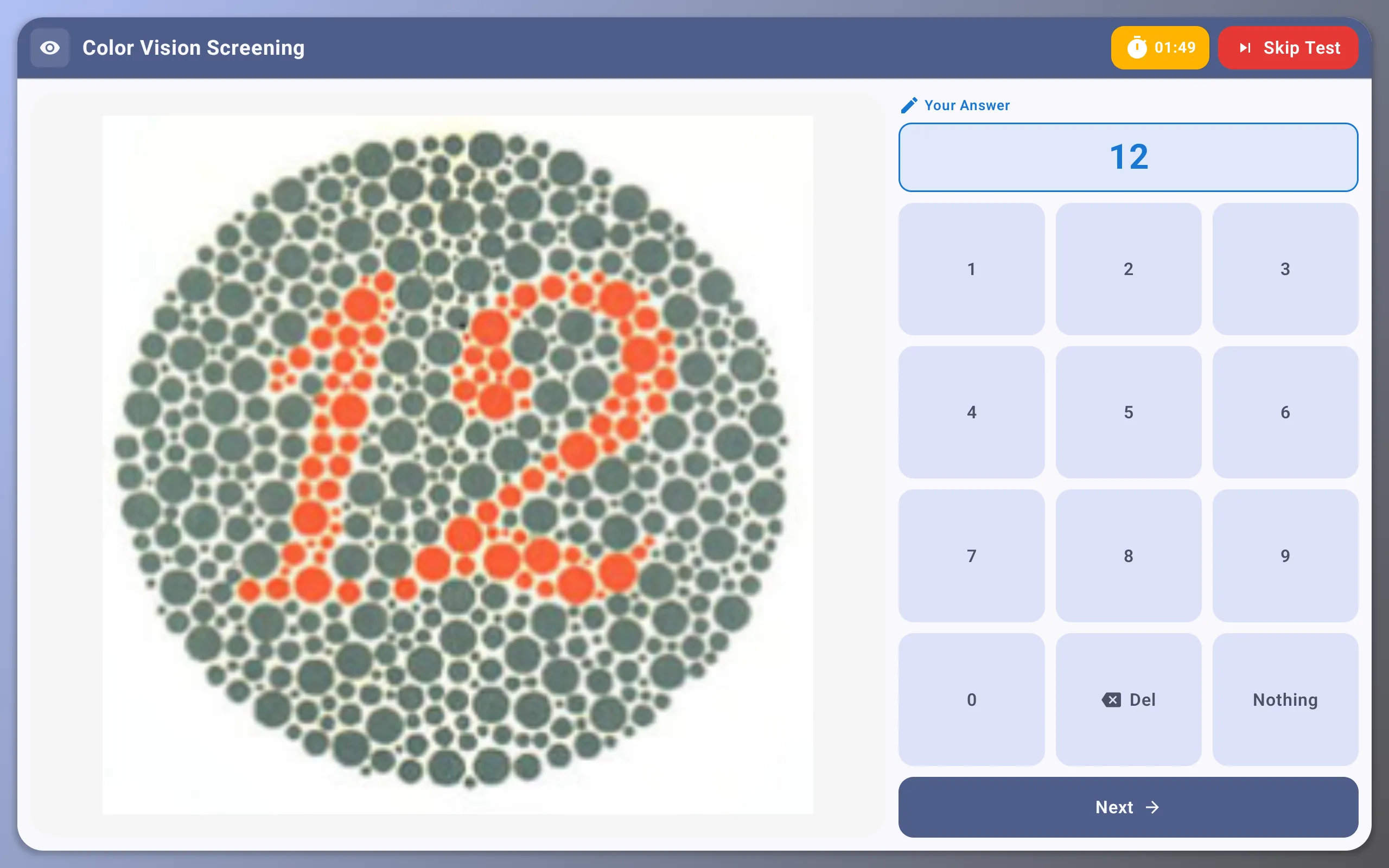 Listening Test Interface